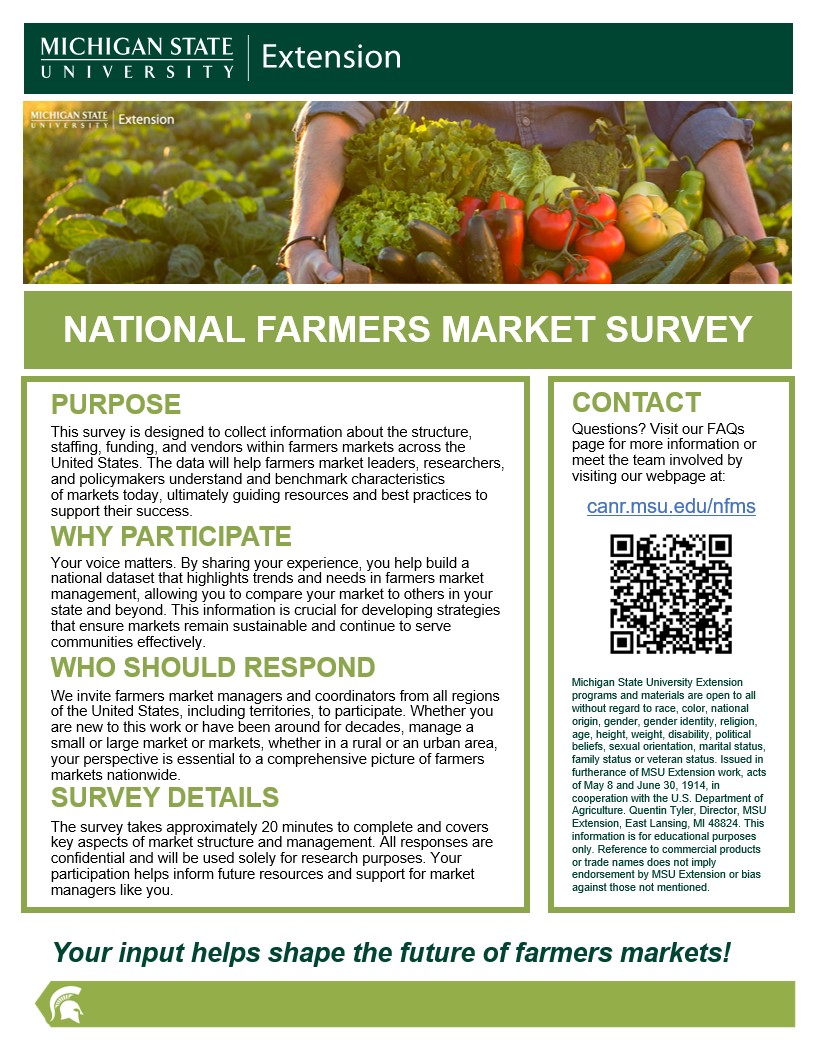 National Farmers Market Survey